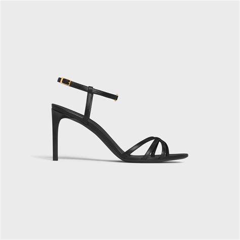 celine heeled sandals|Celine soir sandals.